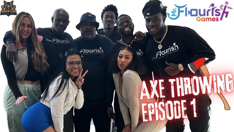 MrFlourish Games Episode 01 Vegas Axe Throwing