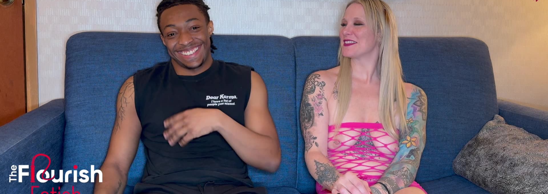 FETISH: Kora Bell and Seveir Couch Talk with Bondage Preview