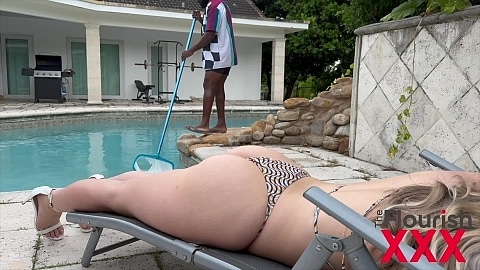 She wants the Pool Guy Bad: Krissy Knight and Ace Bigs