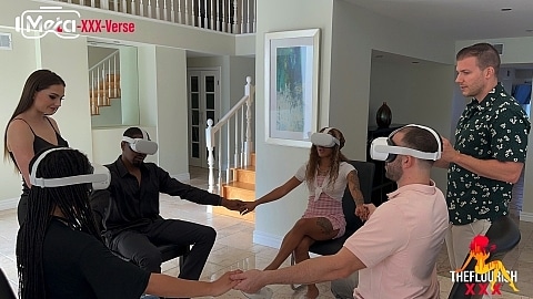 Meta-XXX-Verse: VR Episode 1 - Kira Noir Threesome